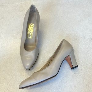 Salvatore Ferragamo Leather Heels